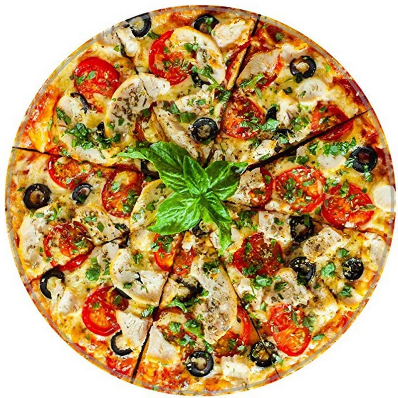 
Dropship Tortilla Blanket Letter Printing Rug Round Small Carpet for Office Home Camping Picnic Outdoor Burrito Blanket 