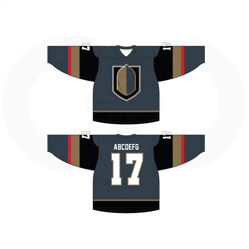 Ice Hockey Jerseys Design Yourself Print China Custom Team Name Customized Color Sublimation Heat Printing Shirts & Tops Unisex