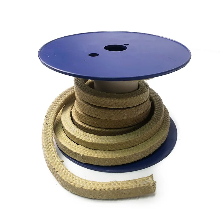 Hot Sell 20mm Aramid Kevlar Fiber Packing Gland Packing Braided Packing