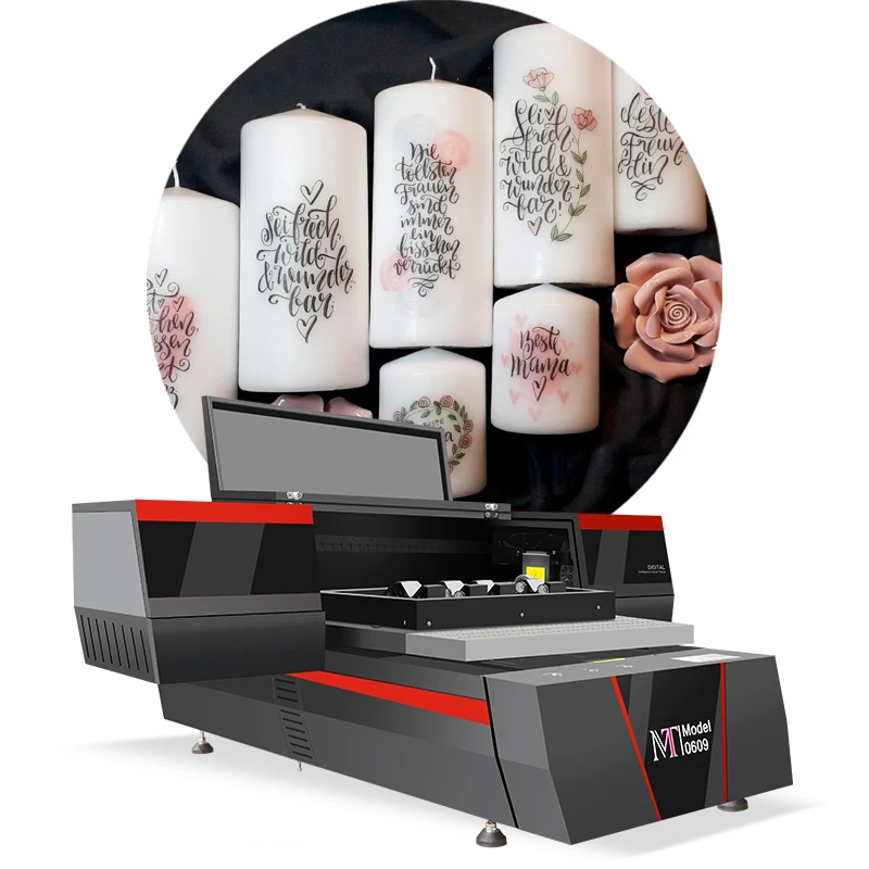 Free Sample MT Large Format uv glass bottle printer MT-UV 6090Pro for various speciality items printing