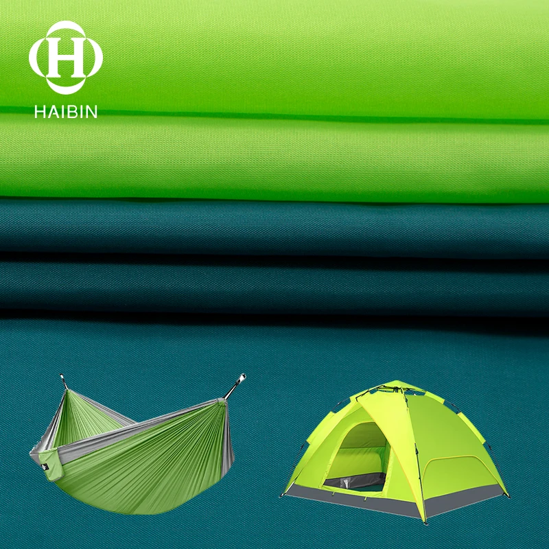 100% Recycled 70D/210T Parachute Nylon Fabric For Ultra-light Hammock