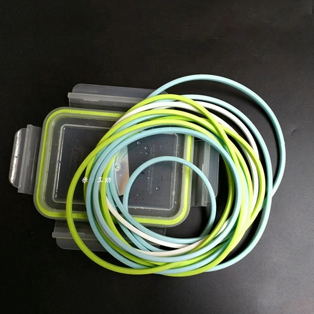 China Factory Customized Color Adjustable Leak-proof Silicone Sealing Ring Seal Strip for Container