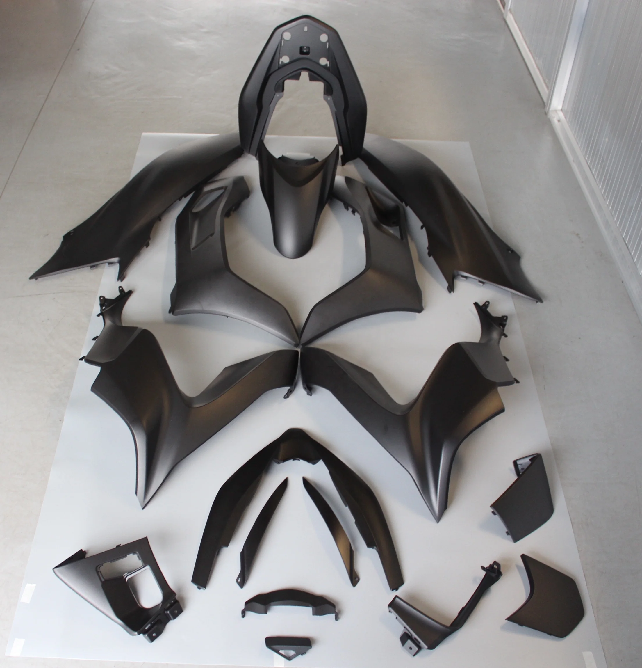 Motorbikes Fairings cover set ABS body parts for PCX 150 2018 for Honda scooters matt black