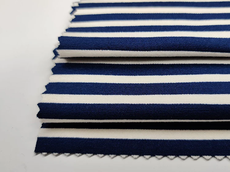 
70% Rayon 28% Nylon 2% Spandex Blend Ponte de Roma Fabric for Trousers 