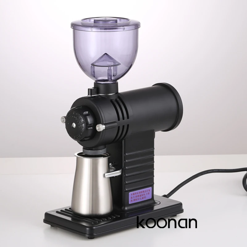 Filter type coffee brewing electric stainless steel ghost tooth coffee grinder point control style hand brewing coffee adaptatio