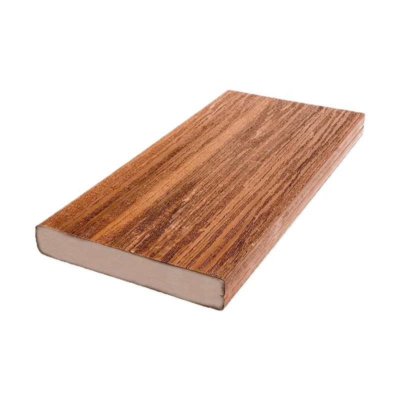 Embossed Oak wood like Waterproof Anti-slip PVC deck tiles outdoor corridor pvc floor tile
