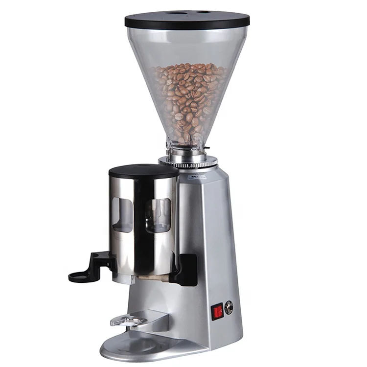 Commercial Automatic Flat Type 1.5L Coffee Grinder Electric Grinding Machine