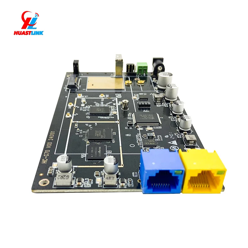 Huastlink New Arrival Mtk7981 2.5G WAN Gigabit LAN Wifi6 PCBA board With M.2 Slot 5G 4G Router Sim PCBA Motherboard