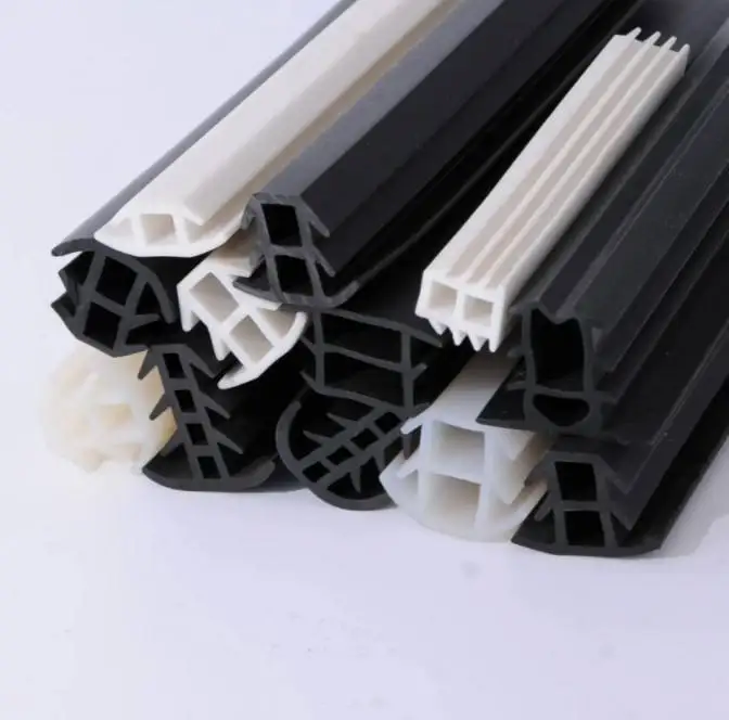 T shaped Solar Power photovoltaic Panels Waterproof EPDM silicone SR Rubber Extrusion Sealing Strips