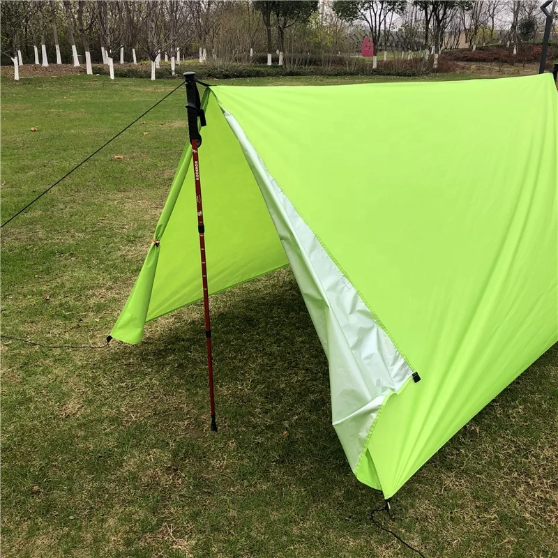 Multi Functional Sun Shelter Tarp 3*3M With Two Doors Tent From Camping