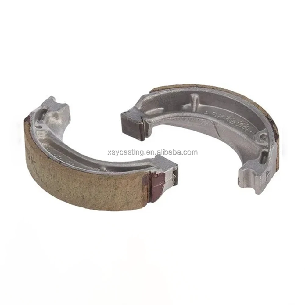 OEM customized Resin Coated Sand Casting of Nodular Cast Iron Agriculture Machinery Spare Parts Brake Shoe