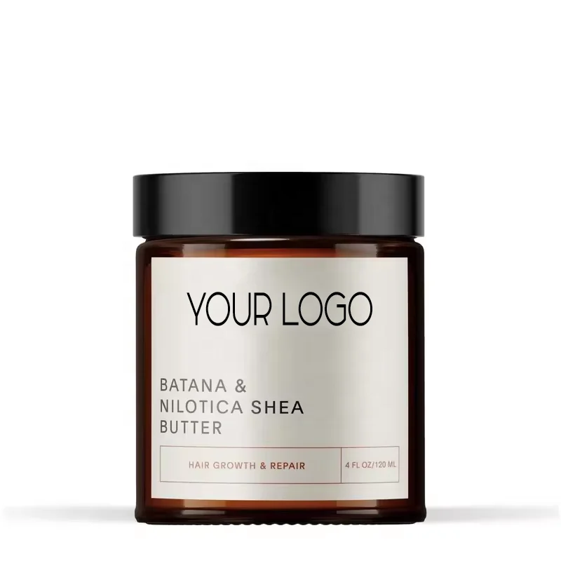 Private Label 100% Raw Organic Batana Oil Custom Natural Shea Butter Solid Batana Oil Hair Growth