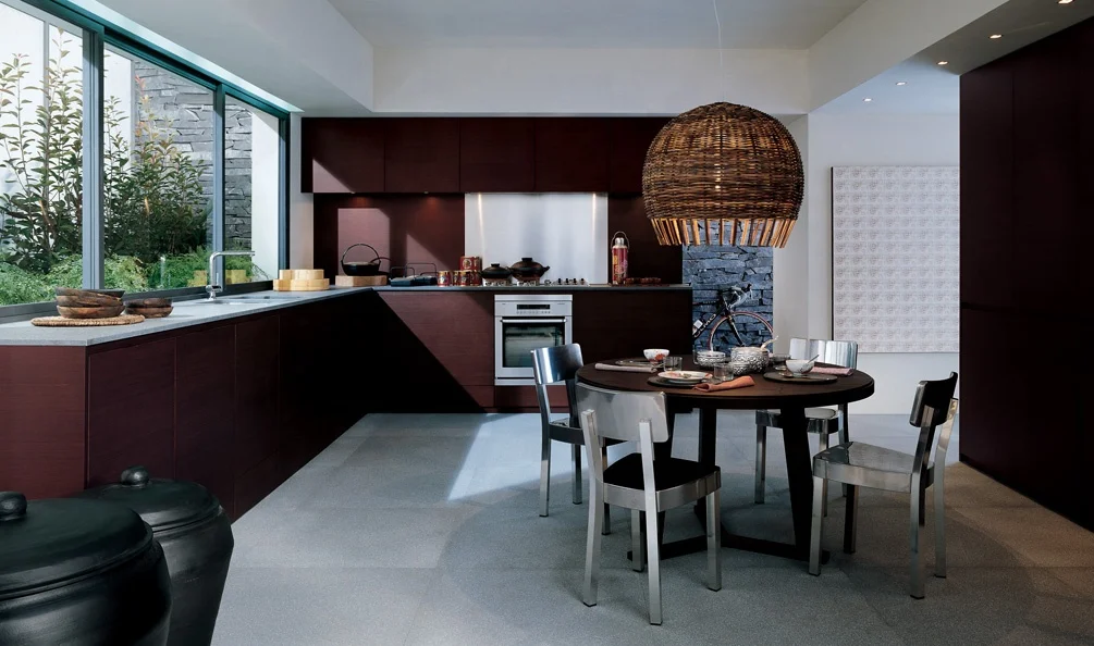 Black Matt Lacquer European Style Bespoke Ready Assemble Modular Islands Handless Cheap Laminated Modern Custom Kitchen Cabinet