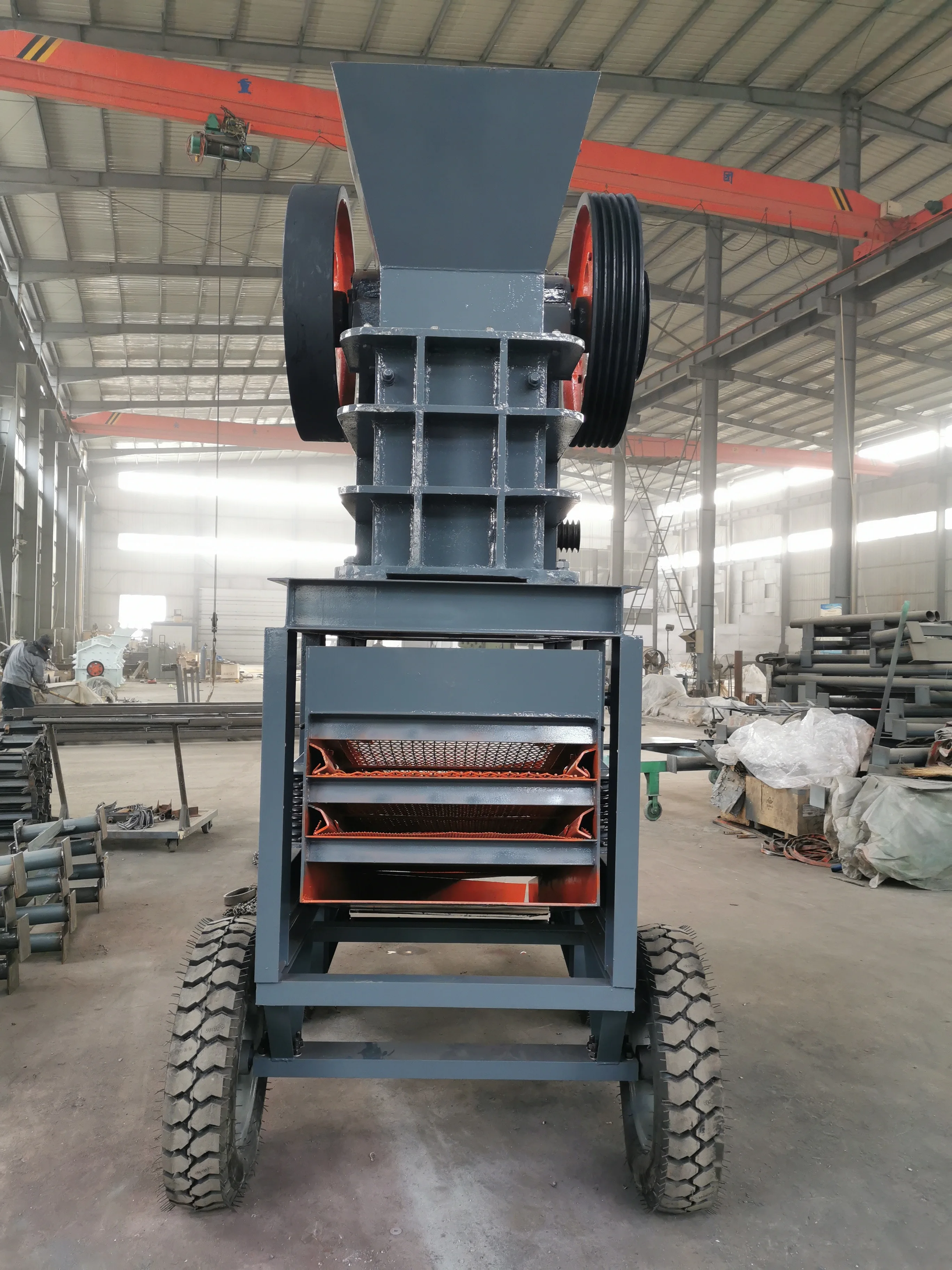 Mini Mobile Stone Crusher Plant