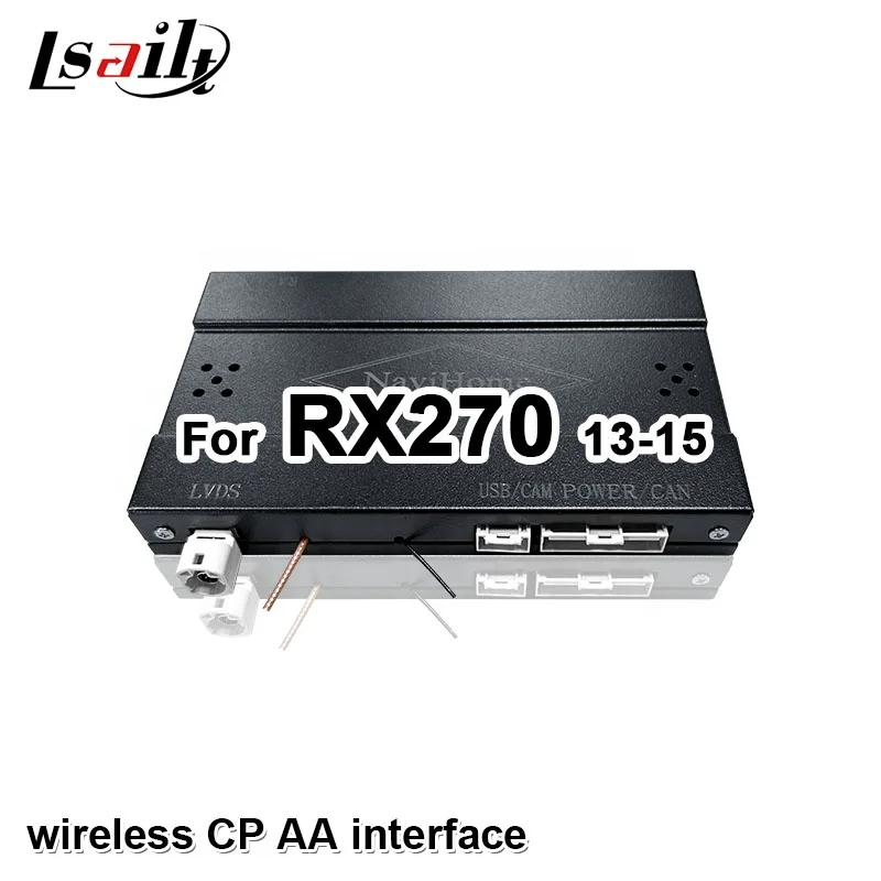 Lsailt Wireless CP AA Interface for Lexus RX RX270 RX350 2013-2015  LX570 GX... Upgrade Original Car Screen