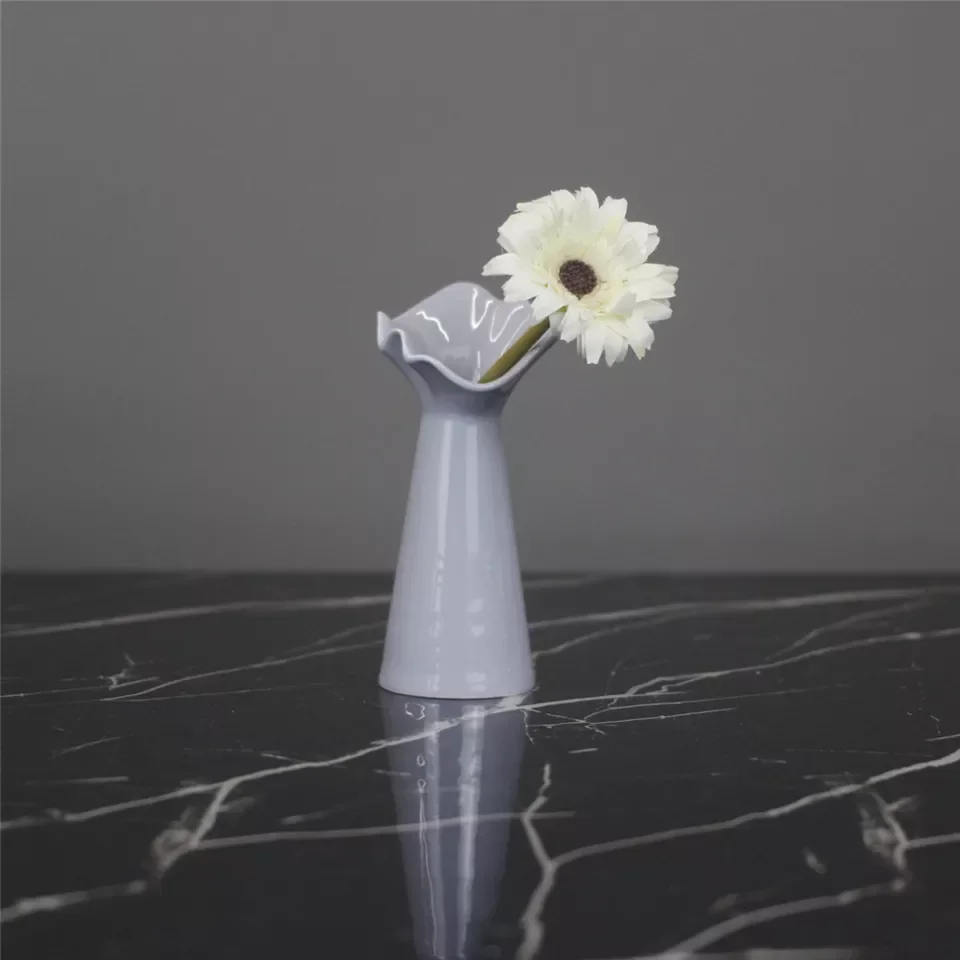 Ceramic Small Flower Vase Home Decoration Modern Decorative Vases For Home Hotel Wedding Garden