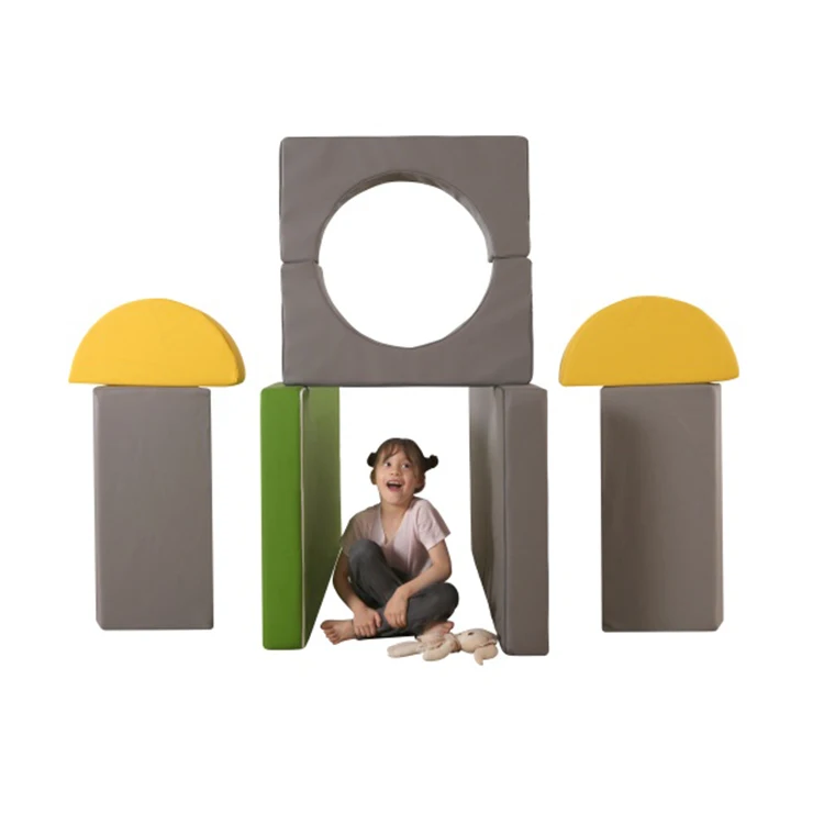 10PCS Modular Kids Play Couch and Floor Sofa for Children Convertible FoamFloor Cushion Kids Modular Couch