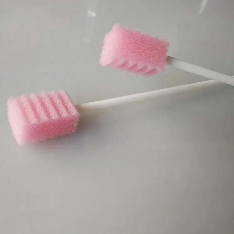 Disposable Medical Patient Mouth Cleaning Sponge Stick Foam Oral Swab