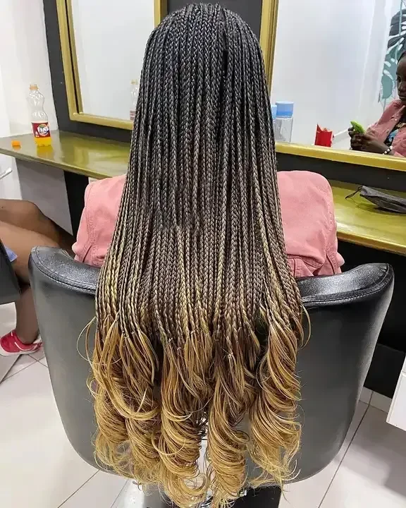 Free Samples Display Pony Style Spiral Curl Crochet Braid French Curls Synthetic Hair Extensions  Loose Body Wave Braiding Hair