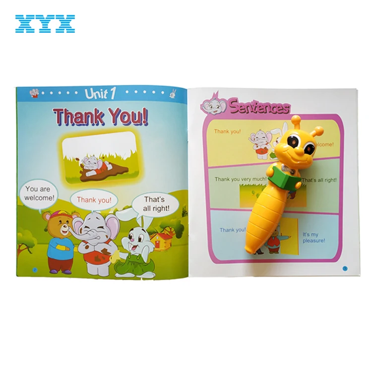 Electronic English speaking pen Book reader pen with digital books for children