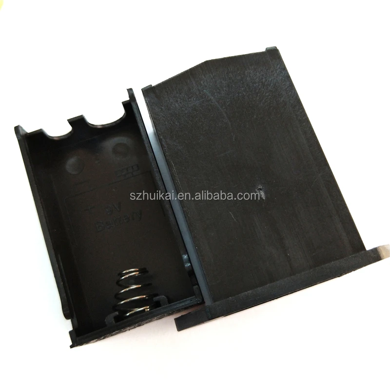 Best Selling Product 9v Battery Holder 6F22 9 v Guitar Bass Pickup Battery Box