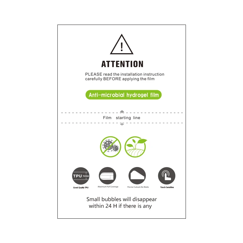 Neno Making Machine Hydrogel Material Tpu Hydrated Phone Sereen Screen Mobile Protector A4 Sheet