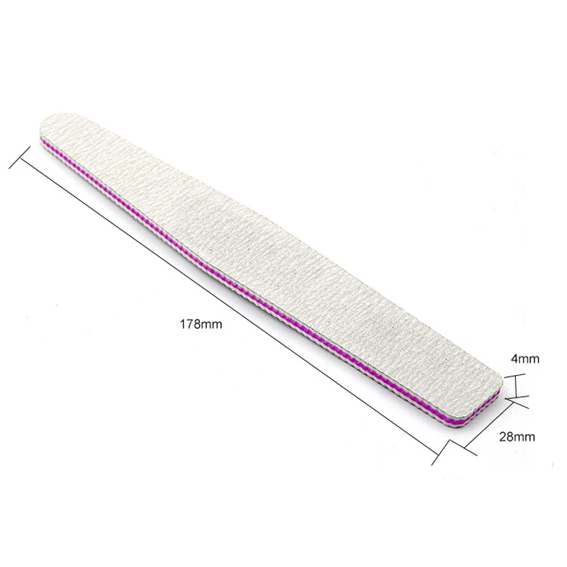 25pcs 100/180 Nail Files Block Buffer Pedicure Manicure Nail Polish Files Beauty Tool Professional Nail Files Tools