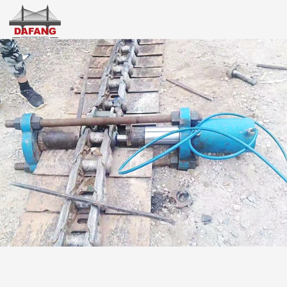 150T Screw Type Manual Portable Hydraulic Track Link Press Machine Track Pin Pusher