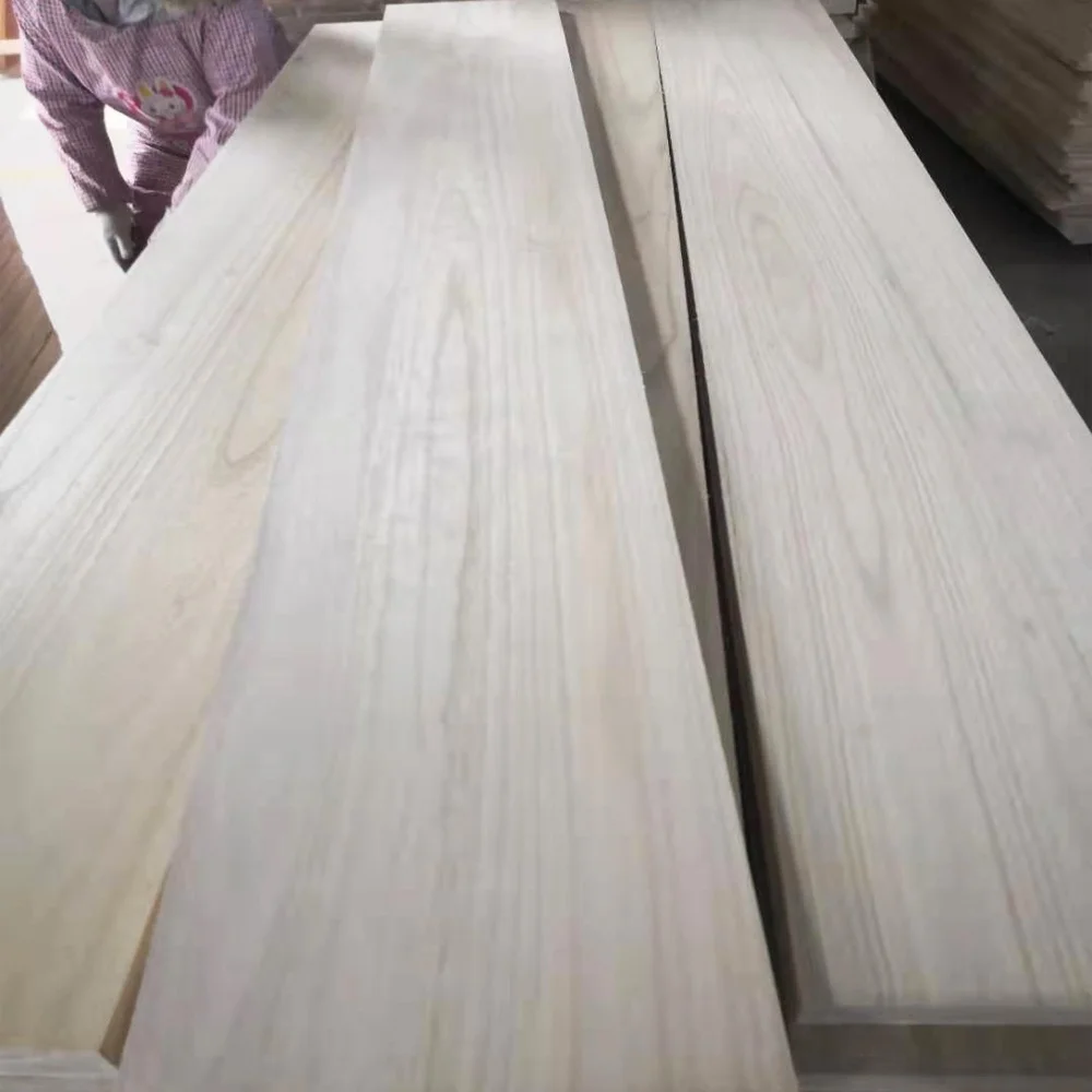 Paulownia Wood Paulownia Coffin Solid Wood Board For Casket Production