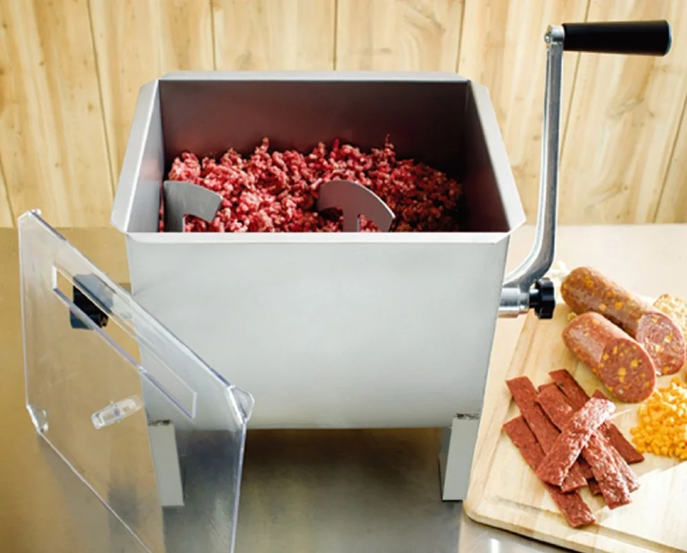 Meat mixer manual stainless steel homemade meat mixer