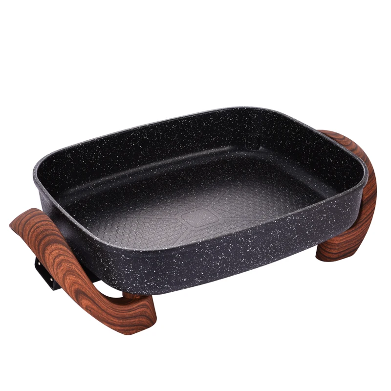 Factory cheap price 40x30cm nonstick multifunction electric cooking pan