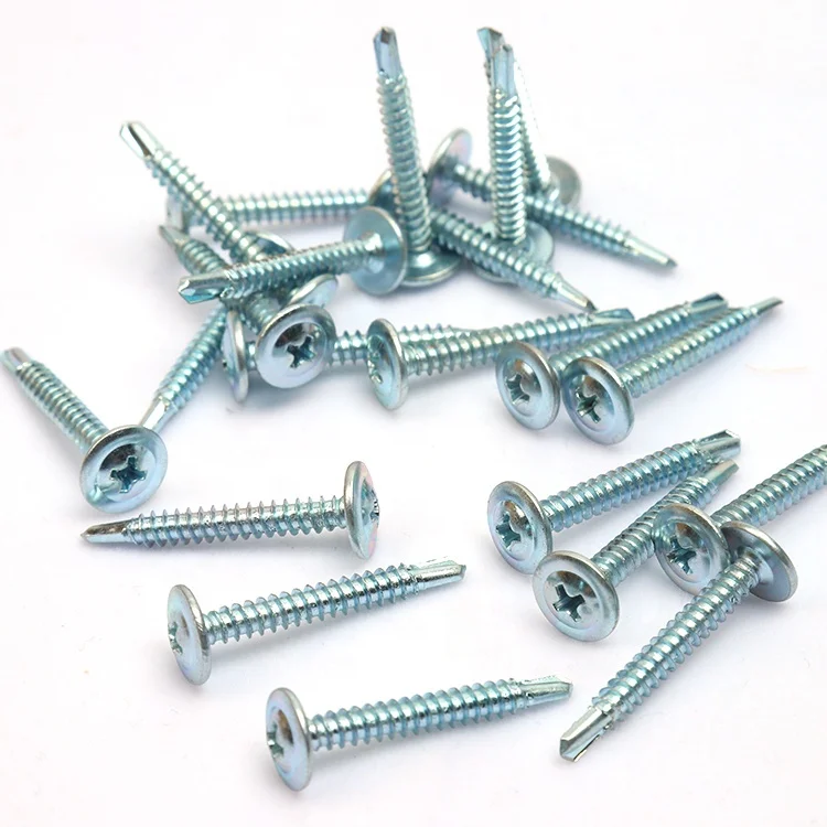 Phillips Countersunk Head Self Tapping Screw Galvanized Cross Flat Head Wood Screw Drywall Nail M3.5 factory price