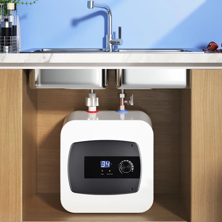 Smart 15L 30L under sink kitchen water heater for bathroom electric shower electric hot mini tank water heater