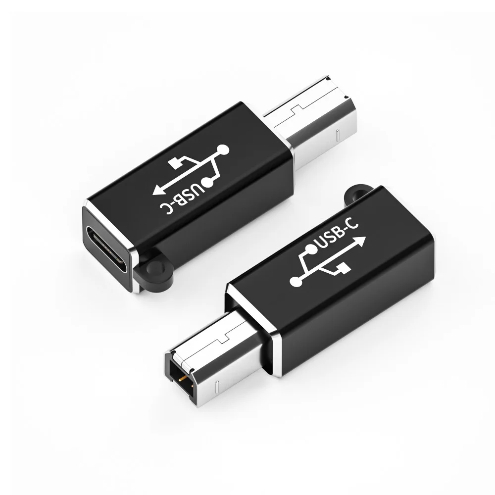 Amazon Hot Aluminum Alloy Adapter Type C To USB Midi Interface Cord Adapter USB C Female To MIDI Male Connector Adapter For Elec