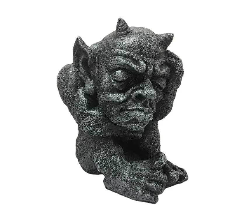 Миниатюрные фигурки злобных горгулий из смолы