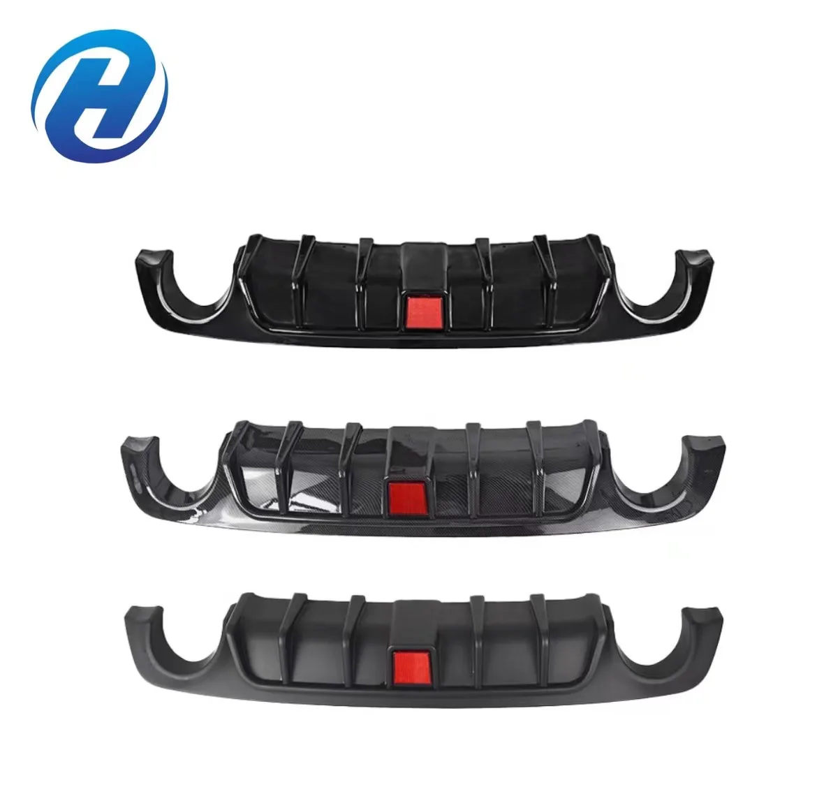 HGD губа заднего бампера с подсветкой для Infiniti 2018-21 Q50 задний