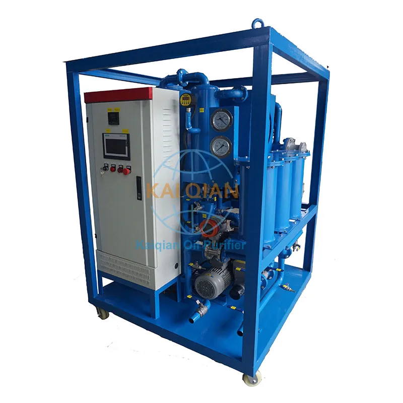 Mechanical Hydraulic Compressor Gear Oil Filter Degassing Dewatering Oil Purifier Machine