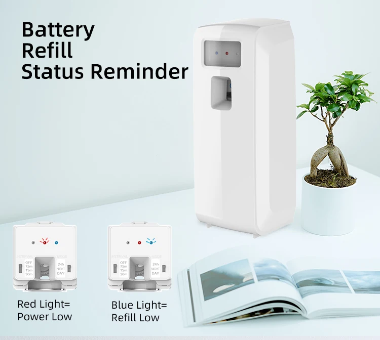 lcd aerosol dispenser dongguan motion sensitive blast air freshener spray