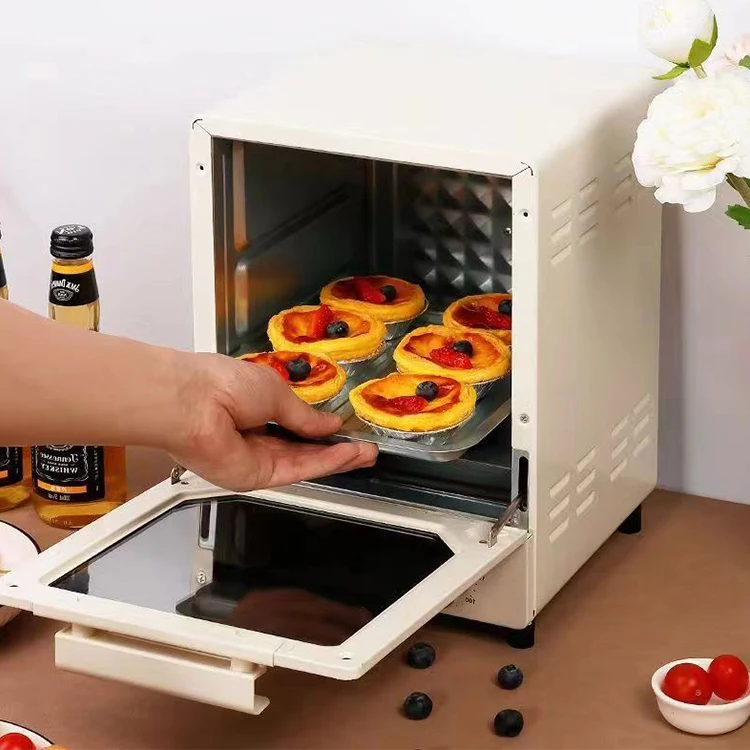 2024 New 15L Stainless Steel Toasted Pizza Multi-function Mini Air Fryer Microwave Oven