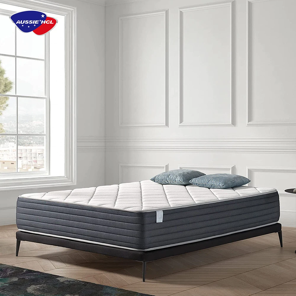 13 inch spring Individually wrapped Inner hybrid mattress hotel bonnell spring mattress