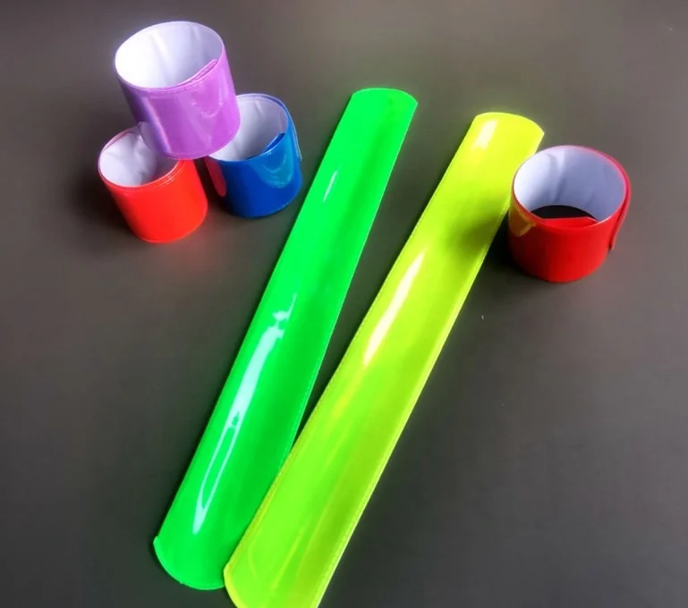 promotion advertising new product pvc cheap slap bracelets Slap Band