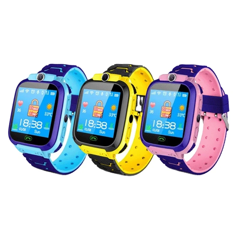 Q12B GPS LBS Tracking Watch Kids CAMERA Waterproof Digital Smartwatch Super-long standby Smart WristWatch  for 3-12 year olds
