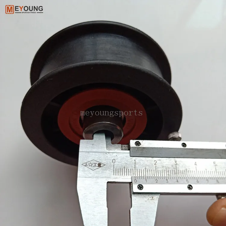 Rotary Flat Idler Pulley 15mm ID * 112 OD  for  Gym Exercise  Equipment