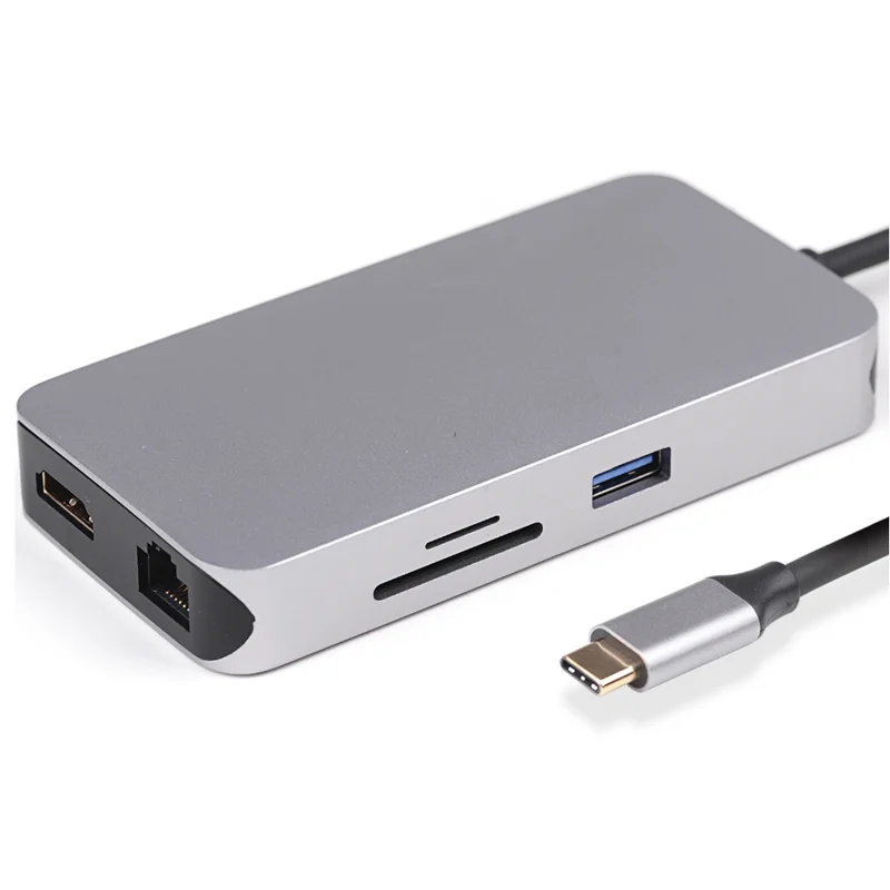 High Quality Control 9 In 1 Usb-c Hub Hub Usb-c 9 In 1 Usb C Hub 9-in-1