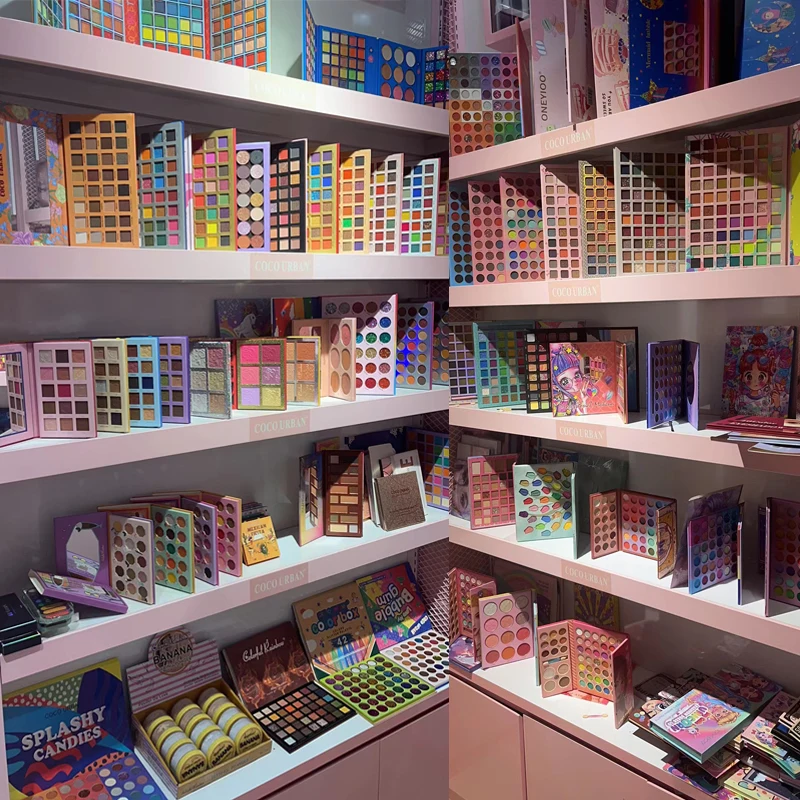 Лидер продаж, оптовая продажа, косметика, алмазные тени для век, Золотая красивая палитра теней для век, блестящие мерцающие тени для век, макияж