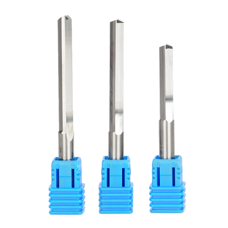 CNC Milling Cutter 3.175mm Two Flutes Straight Slot End Mill 2F Tools Wood Router Bit