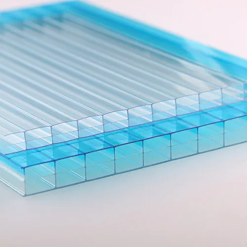 Clear Polycarbonate Hollow Sheet for roofing