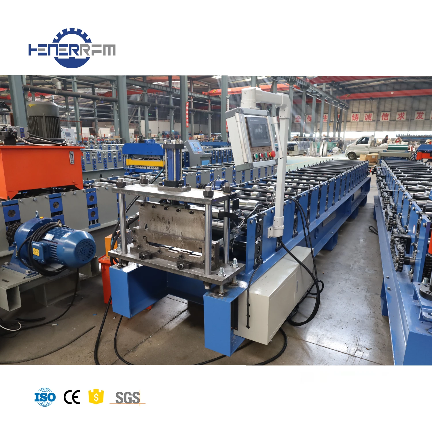 KR18 Standing Seam Roof Forming Machine Kr18 Roll Forming Machine Steel Profiles Stud KR Roofing Machine