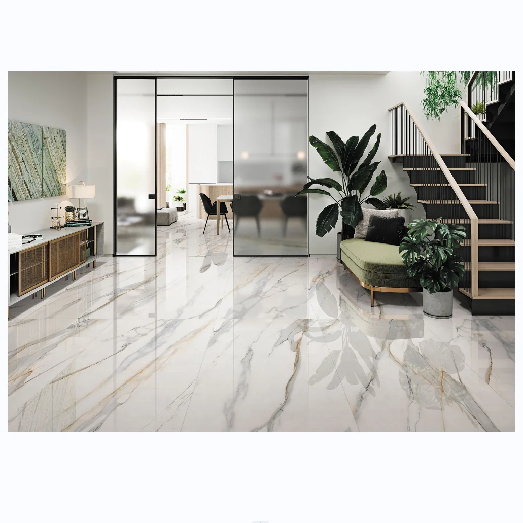 Calacatta Oro tiles for villa exterior interior wall decoration of wall cladding exterior house stone tile from Foshan favtory