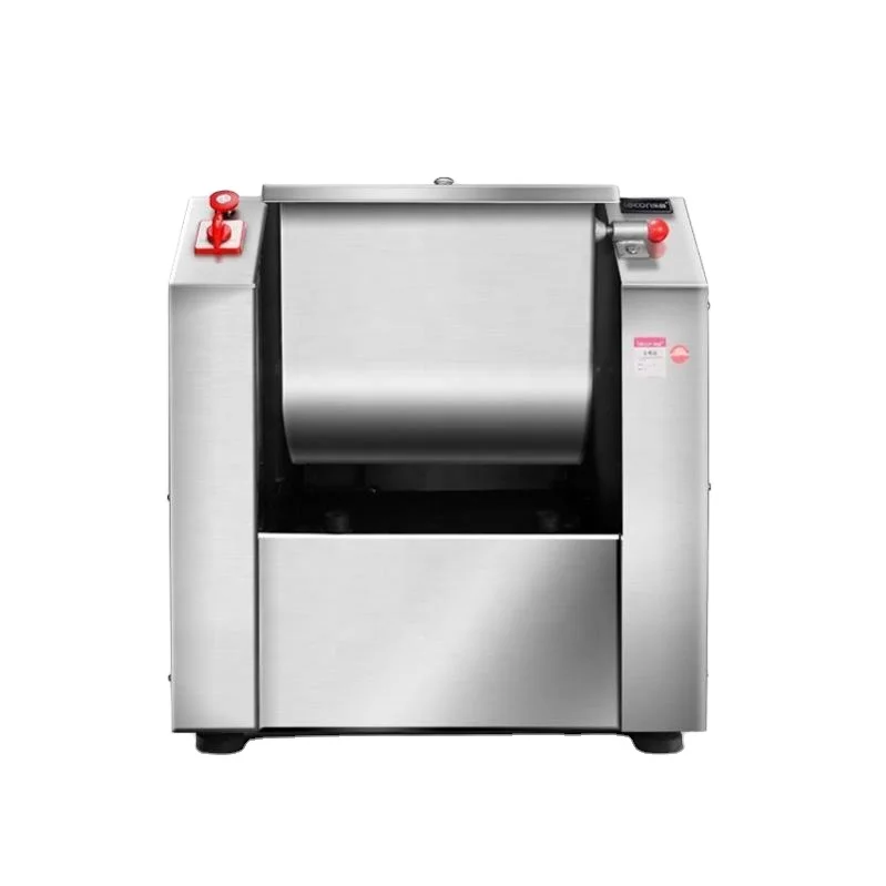 Horizontal Spiral Dough Mixer Machine New Used Bakeries Hotels-Efficient Flour Mixing Beater Dough Maker Engine Core Component